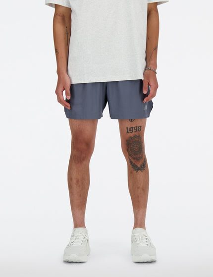 New Balance Rc Short 5" - Graphite Gtimages1- The Sports Edit