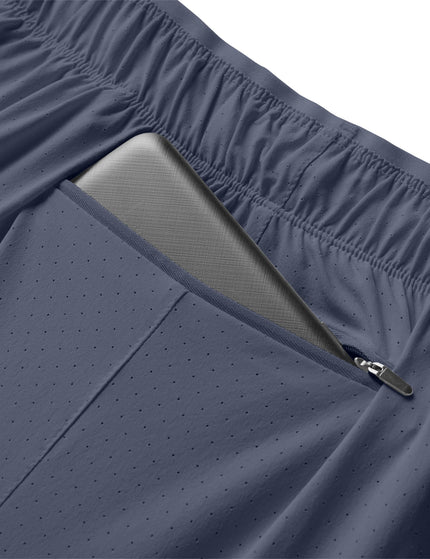 New Balance Rc Short 5" - Graphite Gtimages4- The Sports Edit