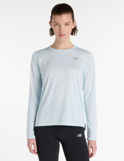 New Balance Sport Essential Long Sleeve - Frosted Glassimages1- The Sports Edit