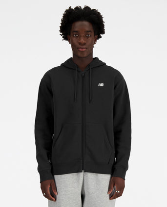 Sport Essentials Logo Fleece Full Zip - Black