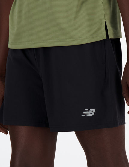 New Balance Sport Essentials Short 5" Lined - Black Bkimages4- The Sports Edit