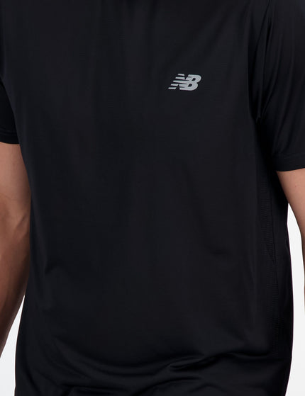 New Balance Sport Essentials T-Shirt - Black Bkimages3- The Sports Edit