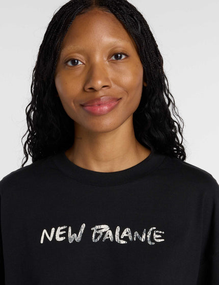 New Balance Visibly Loved Oversized T-Shirt - Blackimages4- The Sports Edit