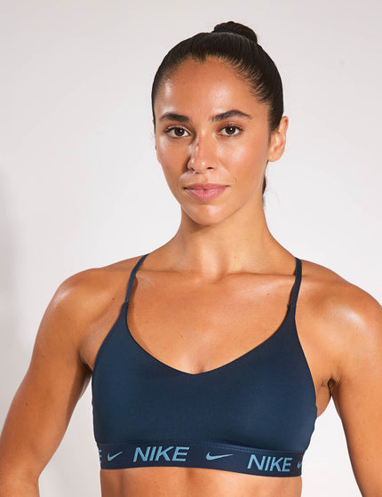 Nike Indy Light Support Sports Bra - Armory Navyimages1- The Sports Edit