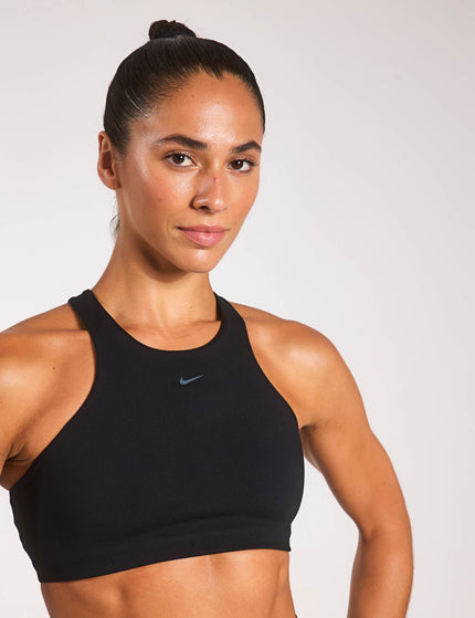 Nike Yoga Alate Curve Bra - Black/Iron Greyimages1- The Sports Edit