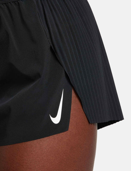 Nike AeroSwift Dri-FIT ADV 3" Running Shorts - Black/Whiteimages5- The Sports Edit