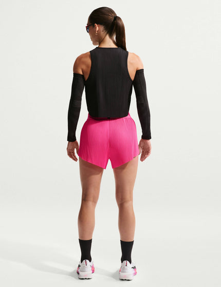 Nike AeroSwift Dri-FIT ADV 3" Running Shorts - Hyper Pink/Blackimages5- The Sports Edit