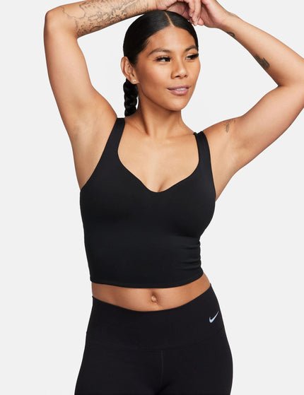 Nike Alate Bra Tank - Black/Cool Greyimages1- The Sports Edit