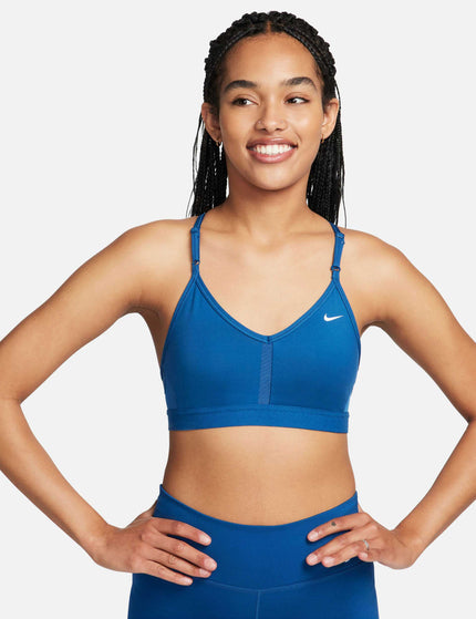 Nike Dri-FIT Indy Sports Bra - Court Blue/Whiteimages1- The Sports Edit