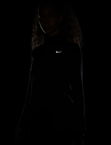 Nike Dri-FIT Swift Element UV 1/4-Zip Running Top - Black/Reflective Silverimages6- The Sports Edit