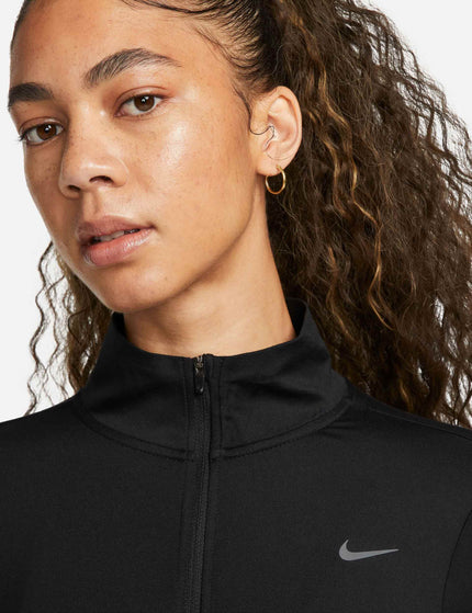 Nike Dri-FIT Swift Element UV 1/4-Zip Running Top - Black/Reflective Silverimages3- The Sports Edit