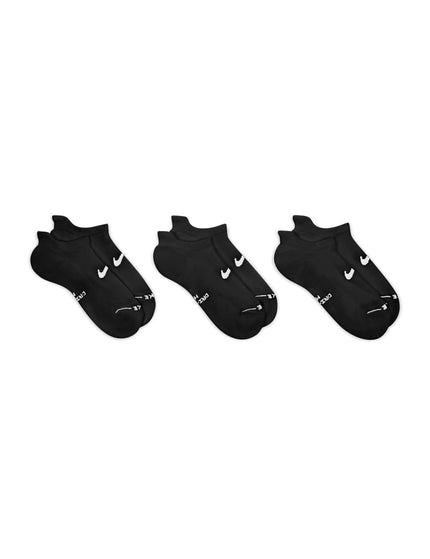 Nike Everyday Elevated No-Show Socks (3 Pairs) - Blackimages1- The Sports Edit