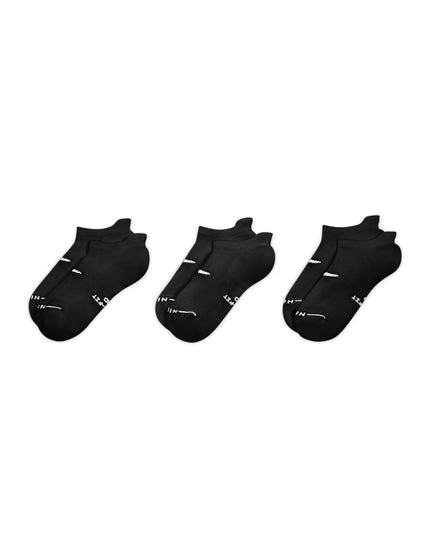 Nike Everyday Elevated No-Show Socks (3 Pairs) - Blackimages2- The Sports Edit