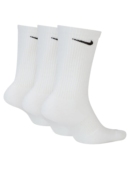 Nike Everyday Plus Cushioned Socks (3 Pairs) - Whiteimages2- The Sports Edit