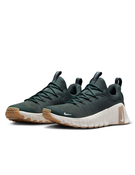 Nike Free Metcon 6 Shoes - Vintage Green/Gum Light Brown/Sailimages2- The Sports Edit