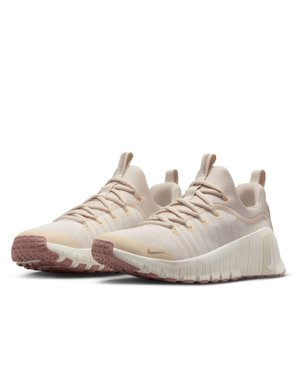 Nike Free Metcon 6 Shoes - Soft Pearl/Particle Pink/Pearl Whiteimages2- The Sports Edit