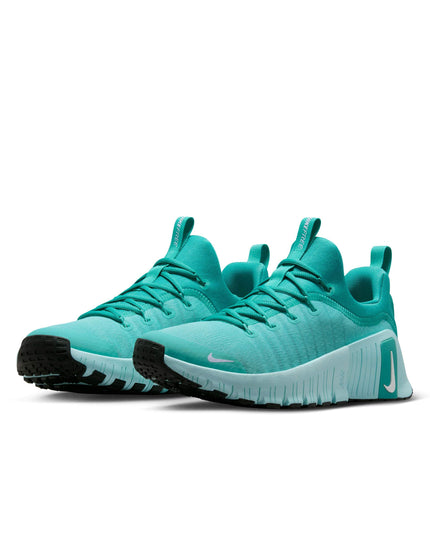 Nike Free Metcon 6 Shoes - Bleached Turquoise/White/Washed Tealimages2- The Sports Edit