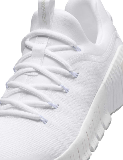 Nike Free Metcon 6 Shoes - White/Platinum Tintimages7- The Sports Edit