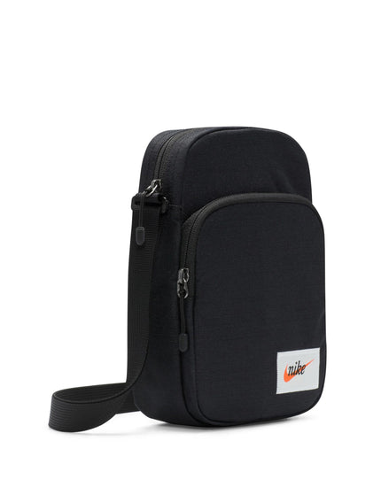 Nike Heritage Small Items Bag (4L) - Black/Orange Blazeimages3- The Sports Edit