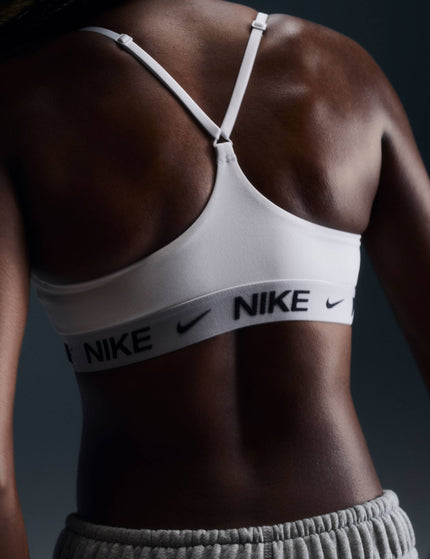 Nike Indy Light Support Sports Bra - White/Blackimages3- The Sports Edit