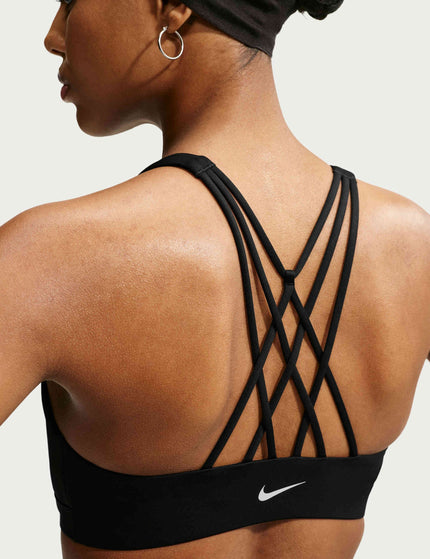 Nike Indy Strappy Light Support Sports Bra - Black/Whiteimages2- The Sports Edit