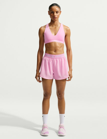 Nike Indy Strappy Light Support Sports Bra - Pink Rise/Blackimages4- The Sports Edit