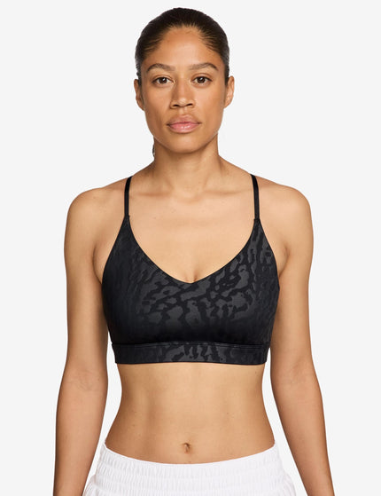 Nike Indy Universa Sports Bra - Black/Anthracite/Dark Smoke Greyimages1- The Sports Edit