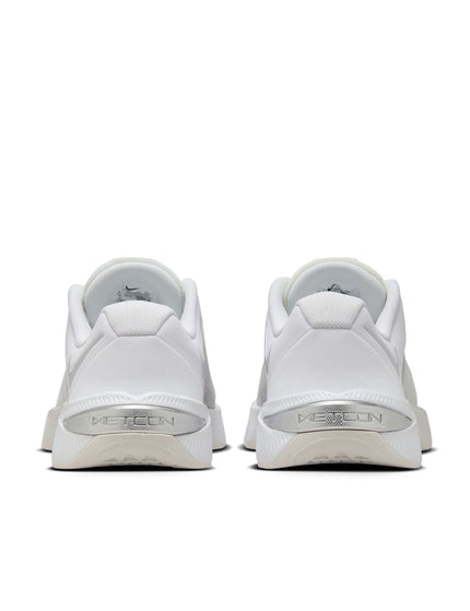 Nike Metcon 10 Shoes - White/Platinum Tint/Wolf Grey/Metallic Silverimages3- The Sports Edit