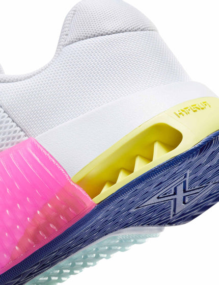 Nike Metcon 9 Shoes - White/Deep Royal Blue/Fierce Pinkimages8- The Sports Edit