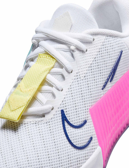 Nike Metcon 9 Shoes - White/Deep Royal Blue/Fierce Pinkimages7- The Sports Edit