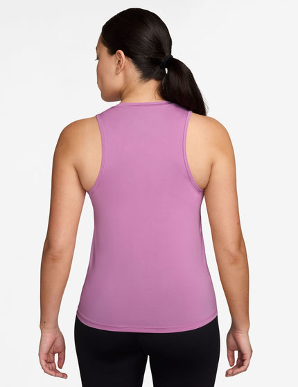 Nike One Classic Dri-FIT Tank Top - Light Magenta/Whiteimages2- The Sports Edit