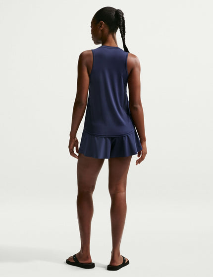 Nike One Classic Dri-FIT Tank Top - Midnight Navy/Whiteimages5- The Sports Edit