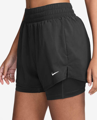 One Dri-FIT 2-in-1 Shorts - Black/White