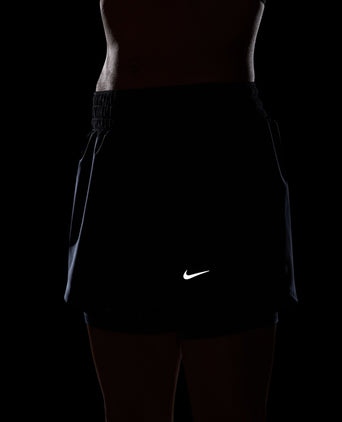 One Dri-FIT 2-in-1 Shorts - Midnight Navy/White