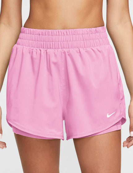 One Dri-FIT 2-in-1 Shorts - Pink Rise/White