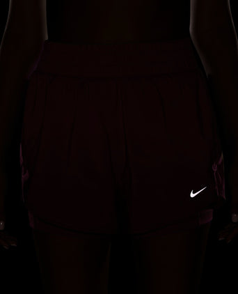 One Dri-FIT 2-in-1 Shorts - Pink Smoke/White
