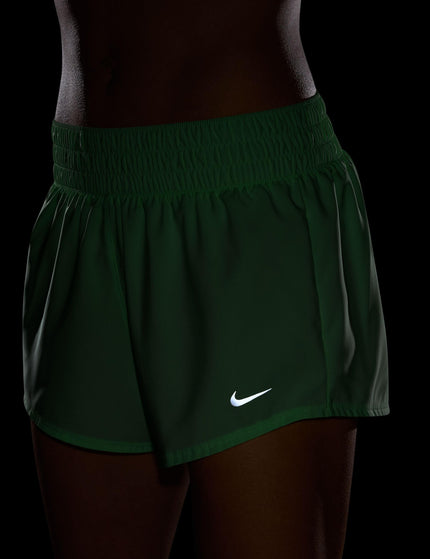 Nike One Dri-FIT 3" Brief-Lined Shorts - Cucumber Calm/Whiteimages2- The Sports Edit