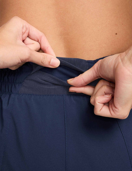 Nike One Dri-FIT 3" Brief-Lined Shorts - Midnight Navy/Reflective Silverimages5- The Sports Edit