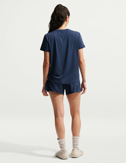 Nike One Dri-FIT 3" Brief-Lined Shorts - Midnight Navy/Whiteimages2- The Sports Edit