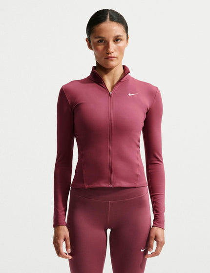 One Fitted Dri-FIT Full-Zip Jacket - Pink Smoke/White