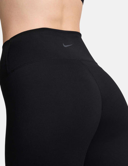 Nike One High Waisted Crop Leggings - Blackimages4- The Sports Edit
