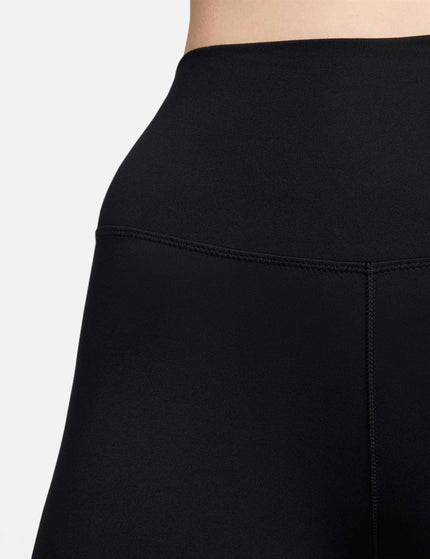 Nike One High Waisted Crop Leggings - Blackimages6- The Sports Edit