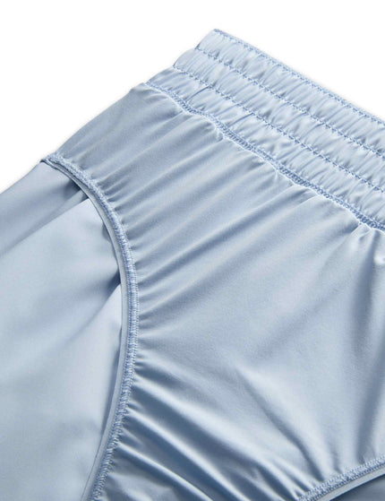 Nike One High Waisted 3" Brief-Lined Shorts - Light Armory Blue/Reflective Silverimages6- The Sports Edit