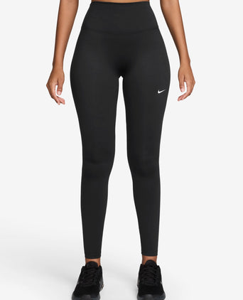 One Seamless Front High Waisted Leggings - Black/White