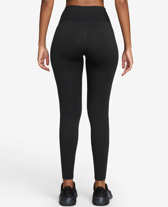 One Seamless Front High Waisted Leggings - Black/White