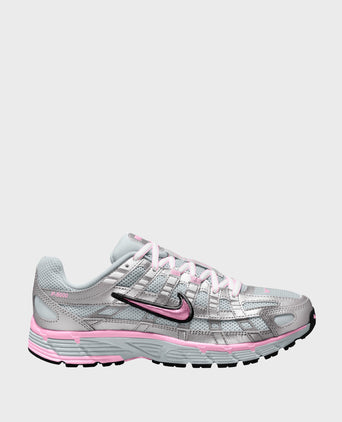 P-6000 Shoes - Pure Platinum/Pink Rise/Metallic Silver