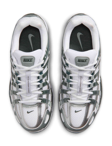 Nike P-6000 Shoes - White/Mica Green/Camo Greenimages4- The Sports Edit