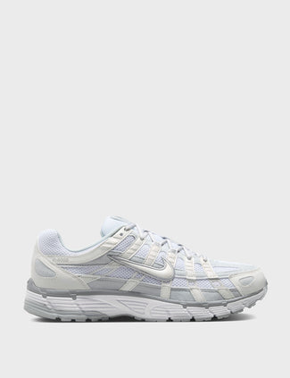 P-6000 Shoes - Metallic Summit White/White/Pure Platinum