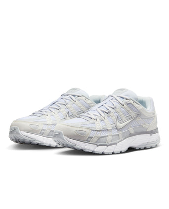 P-6000 Shoes - Metallic Summit White/White/Pure Platinum