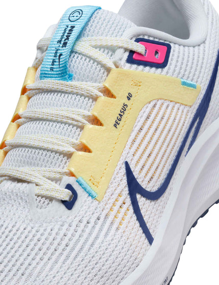 Nike Pegasus 40 Shoes - White/Deep Royal Blue/Photon Dustimages7- The Sports Edit